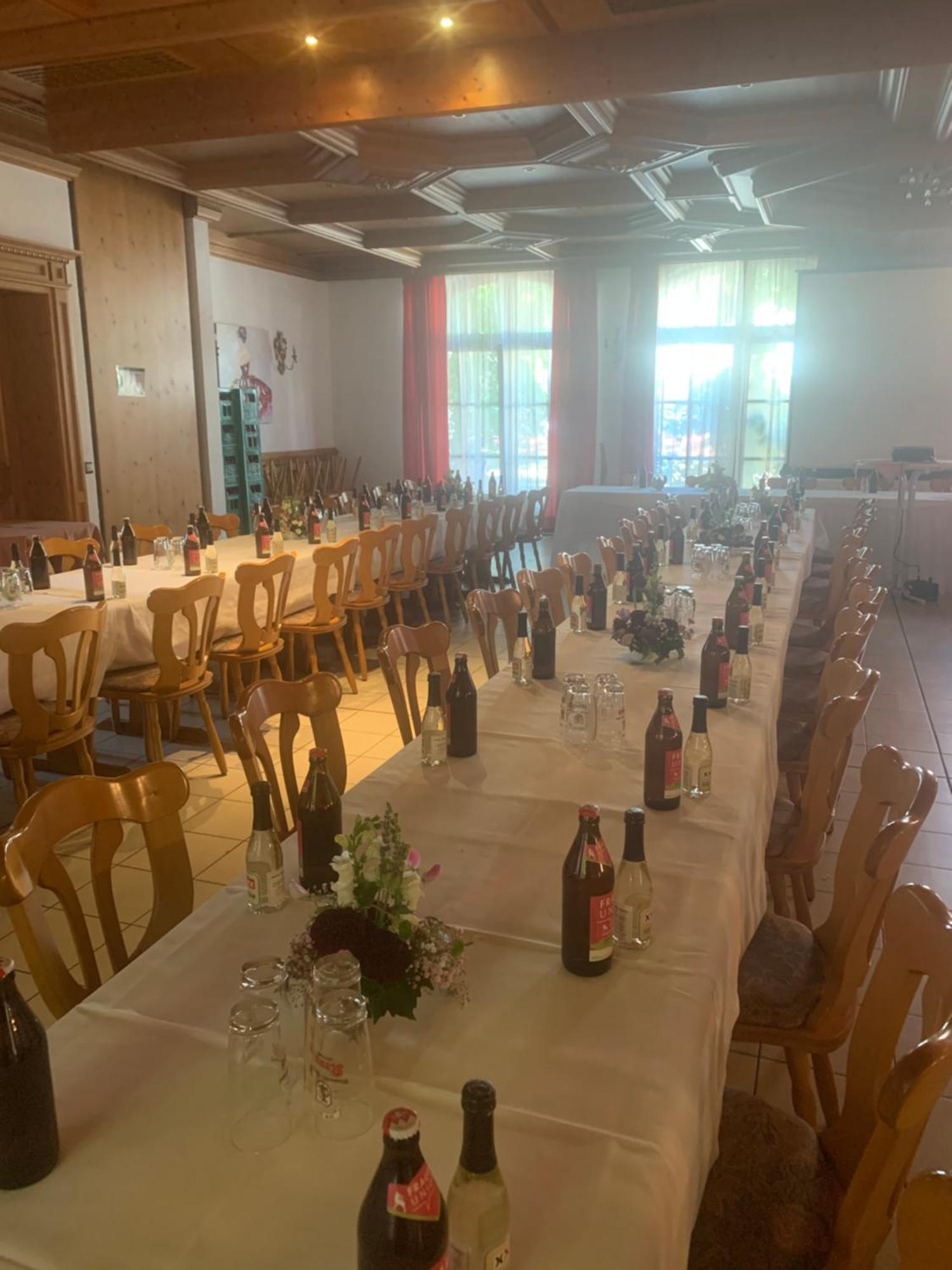 Brauerei Gasthof Kraus Hirschaid Buitenkant foto